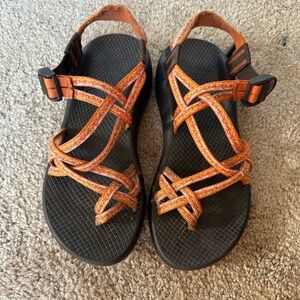 Chaco Women's Sandals - Orange and Black